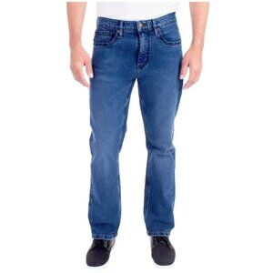 NEW Urban Star Men's 38x29 Stretch Slim Fit Jeans Light Blue Cotton Blend